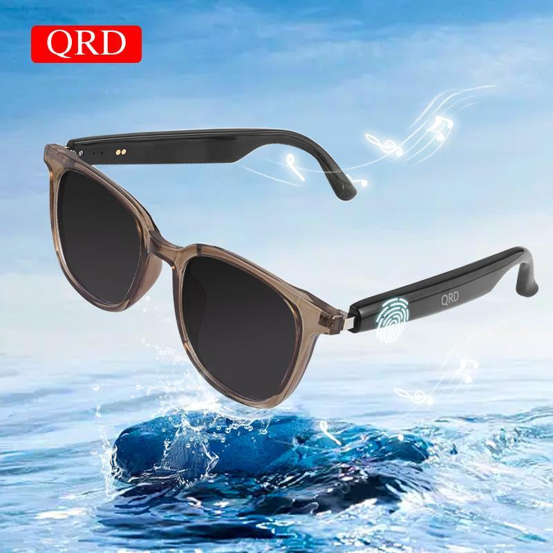 Smart Glasses, Multifunctional Anti-Blue Light Glasses, Touch Control Wireless Glasses, Bluetooth-Compatible Smart Glasses for Men & Women, Electronic Gadgets