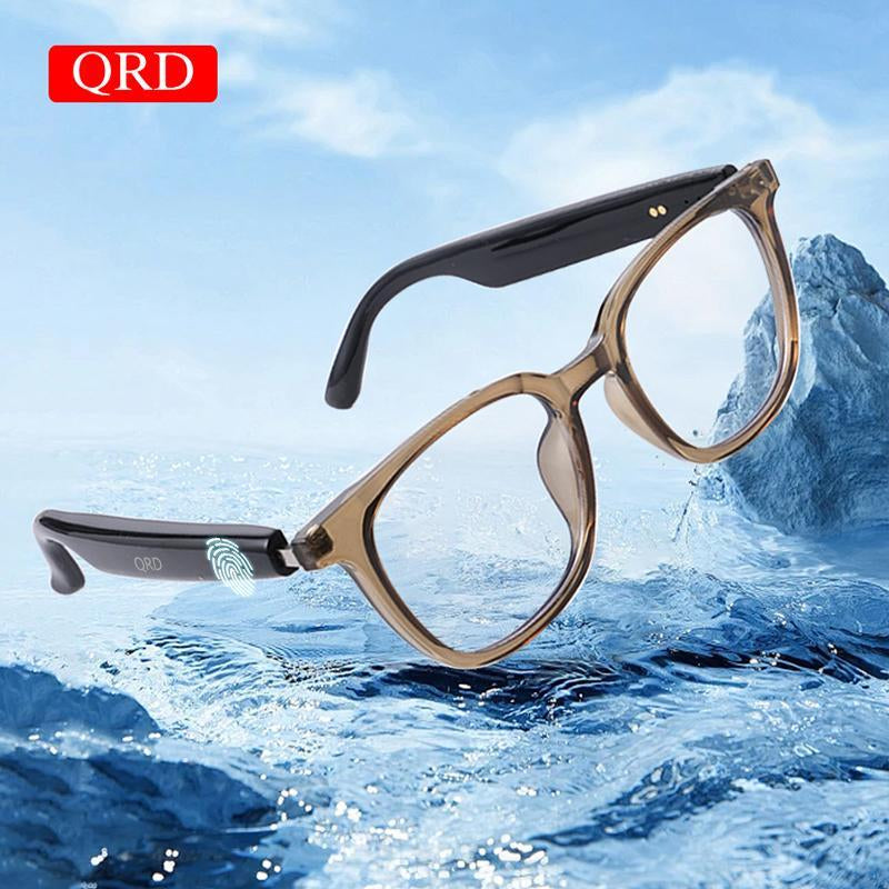 Smart Glasses, Multifunctional Anti-Blue Light Glasses, Touch Control Wireless Glasses, Bluetooth-Compatible Smart Glasses for Men & Women, Electronic Gadgets