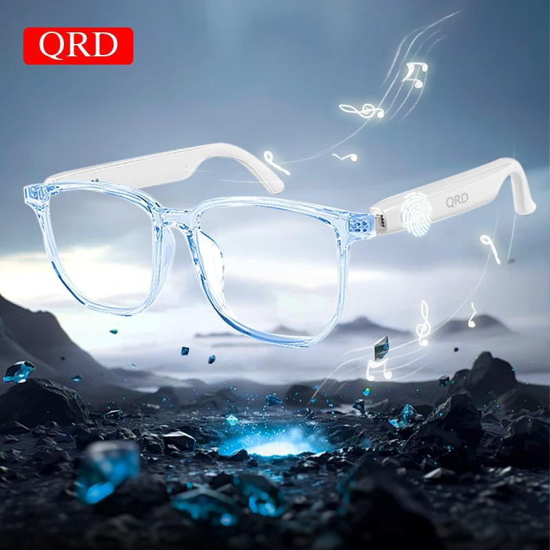 Smart Glasses, Multifunctional Anti-Blue Light Glasses, Touch Control Wireless Glasses, Bluetooth-Compatible Smart Glasses for Men & Women, Electronic Gadgets