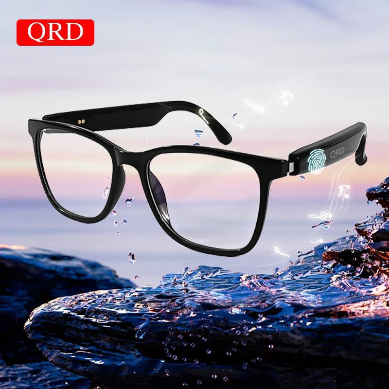 Smart Glasses, Multifunctional Anti-Blue Light Glasses, Touch Control Wireless Glasses, Bluetooth-Compatible Smart Glasses for Men & Women, Electronic Gadgets