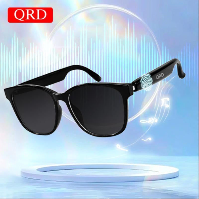 Smart Glasses, Multifunctional Anti-Blue Light Glasses, Touch Control Wireless Glasses, Bluetooth-Compatible Smart Glasses for Men & Women, Electronic Gadgets