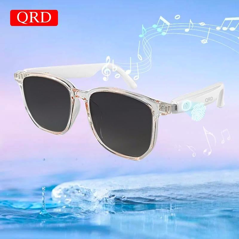 Smart Glasses, Multifunctional Anti-Blue Light Glasses, Touch Control Wireless Glasses, Bluetooth-Compatible Smart Glasses for Men & Women, Electronic Gadgets