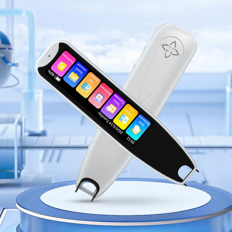 Intelligent Translation Pen 3.69 Inch Screen, Large Screen, Ultra-High Definition, Can Translate 10 Languages without Internet, Wifi Can Scan and Translate 60 Languages Online, and 17 System Languages Can Be Switched Digital Products Smart