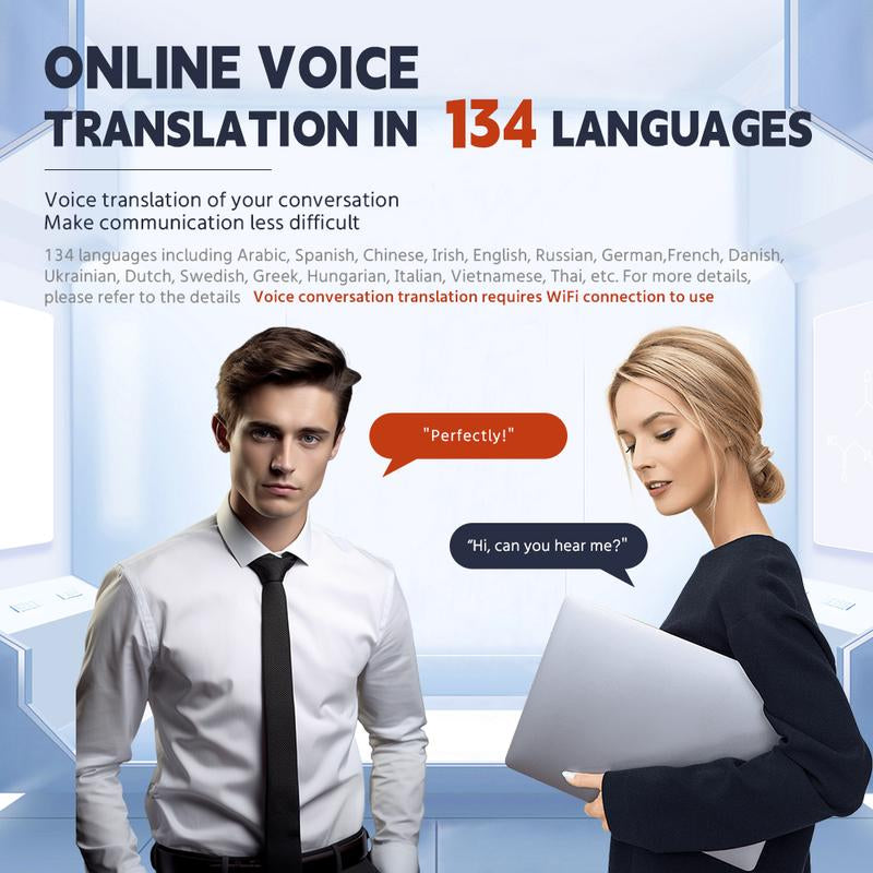 Intelligent Translation Pen 3.69 Inch Screen, Large Screen, Ultra-High Definition, Can Translate 10 Languages without Internet, Wifi Can Scan and Translate 60 Languages Online, and 17 System Languages Can Be Switched Digital Products Smart